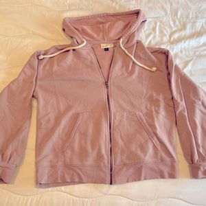 Universal Thread Goods Pink Zip-up Hoodie